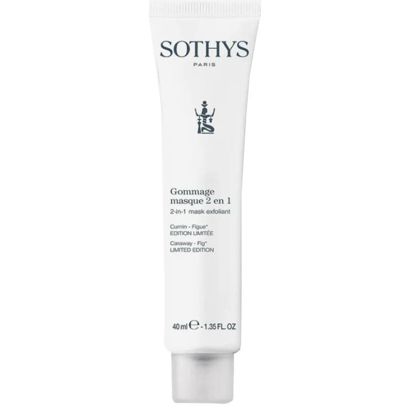 Сотис Отшелушивающая маска 2в1 с тмином и инжиром, (Sothys, Seasonal Treatment)