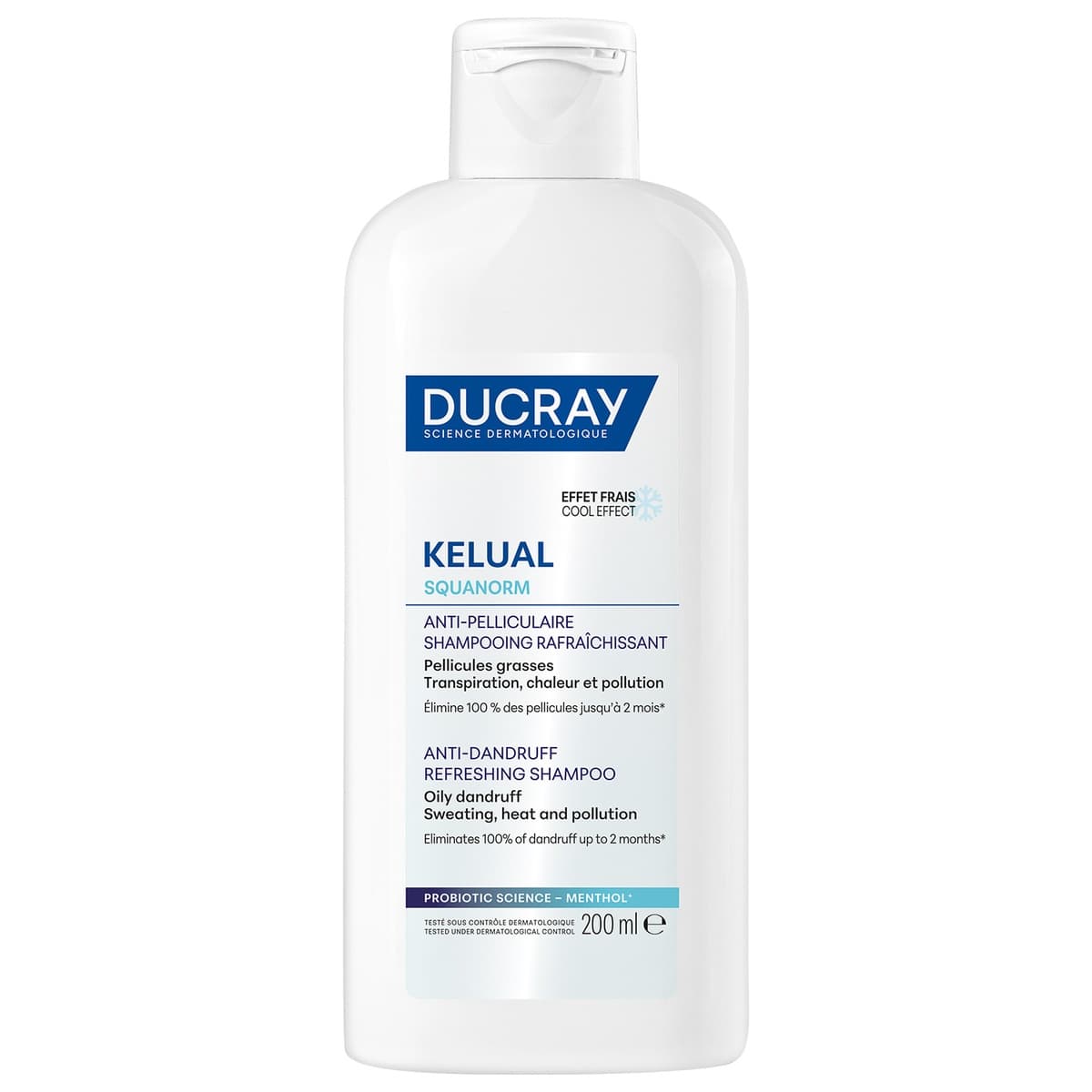 Дюкрэ Освежающий шампунь против жирной перхоти, (Ducray, Squanorm)