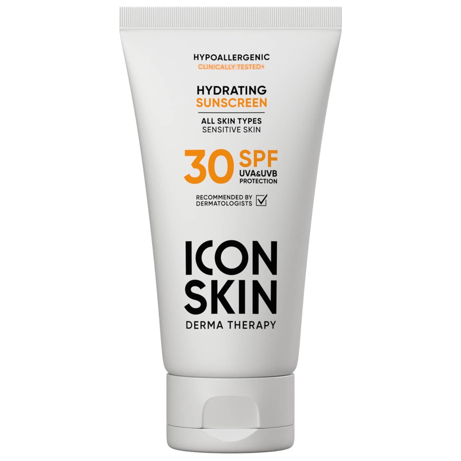 Айкон Скин Увлажняющий солнцезащитный крем для всех типов кожи SPF30, (Icon Skin, Derma Therapy)