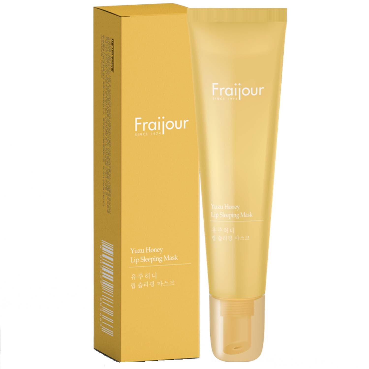 Фрайжур Ночная питательная маска с прополисом и юдзу для губ Lip Sleeping Mask, (Fraijour, Yuzu Honey