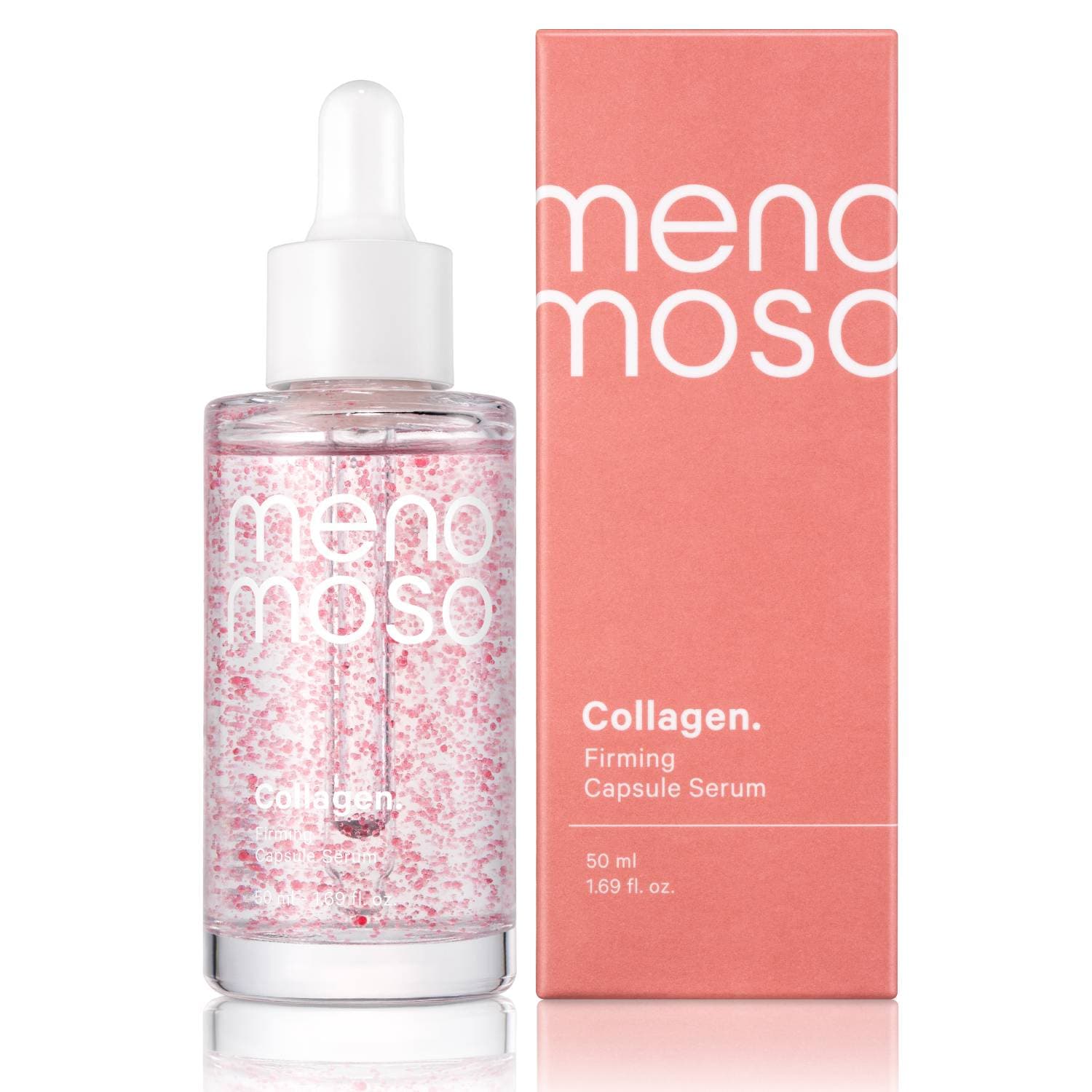 Меномосо Капсульная лифтинг-сыворотка с пептидами и коллагеном Collagen Firming Capsule Serum, (Menomoso, Для кожи)