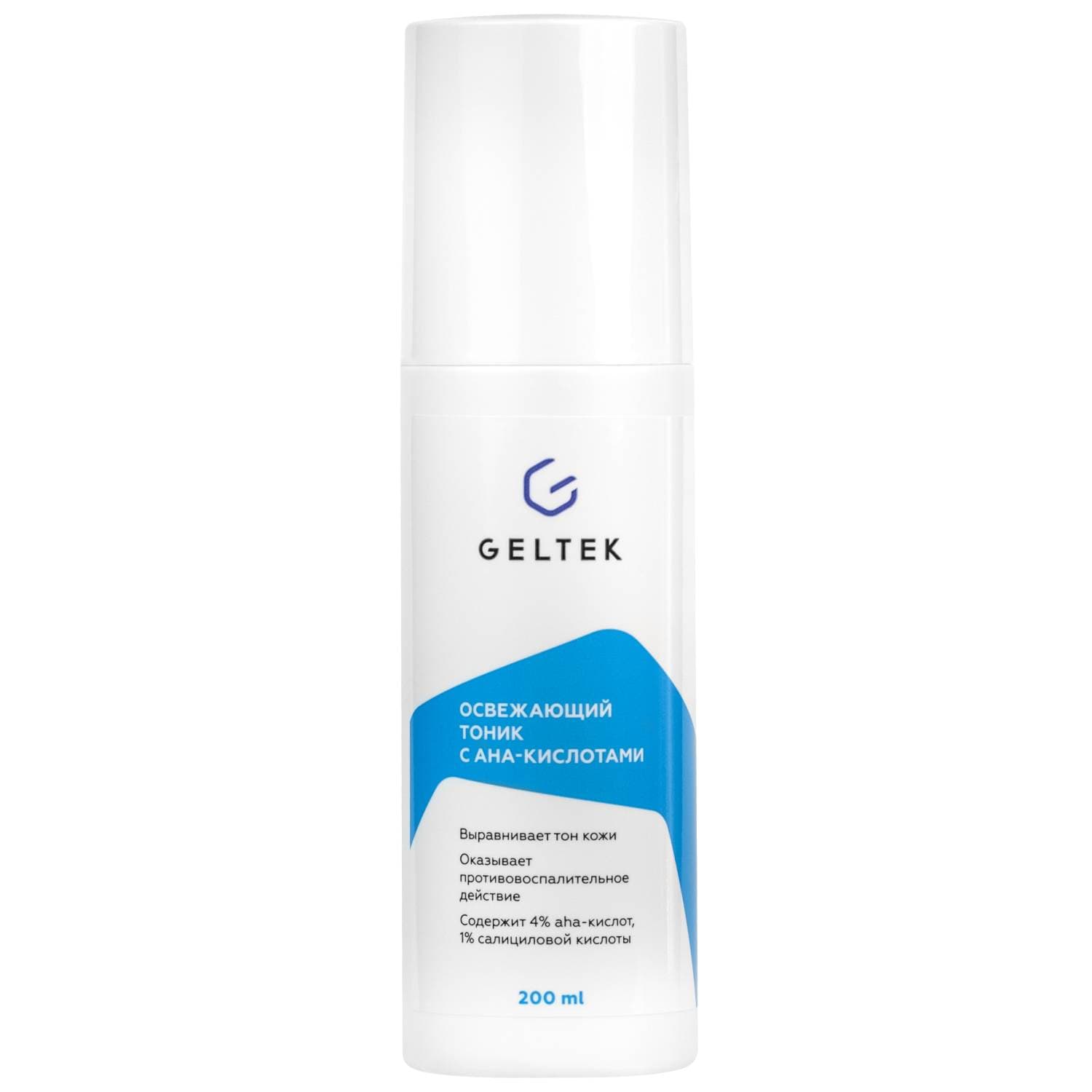 Гельтек Освежающий тоник с АНА - кислотами, (Geltek, Whitening)
