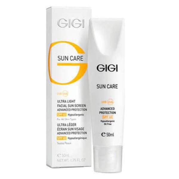 GIGI Sun Care Легкая солнцезащитная эмульсия для лица увлажняющая Ultra Light SPF40 1 шт