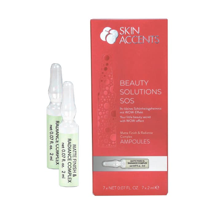 Инспира Косметикс Активный концентрат с матирующим действием Matte Finish & Radiance Complex, 7 ампул x (Inspira Cosmetics, Ampoules