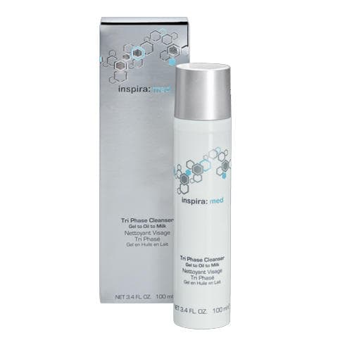 Инспира Косметикс Очищающий гель 3-в-1 Tri Phase Cleanser Gel to Oil to Milk, (Inspira Cosmetics, Inspira Med)