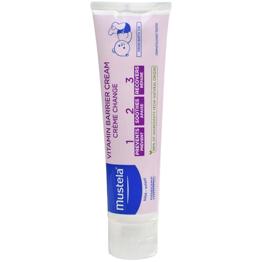 Мустела Крем под подгузник 1-2-3, (Mustela, Bebe - смена подгузников)