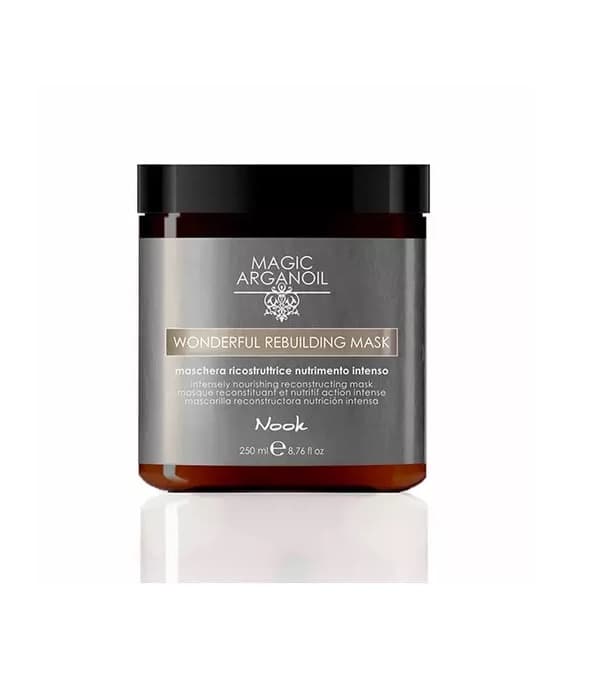 Нук Реконструирующая интенсивно-питательная маска для волос Rebuilding Mask, (Nook, Magic Arganoil)
