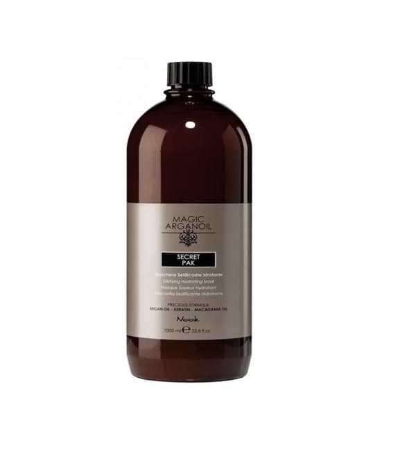 Нук Увлажняющая разглаживающая маска для волос Secret Pak, (Nook, Magic Arganoil