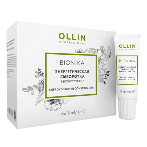 Оллин Професионал Энергетическая сыворотка реконструктор, 6 х (Ollin Professional, BioNika