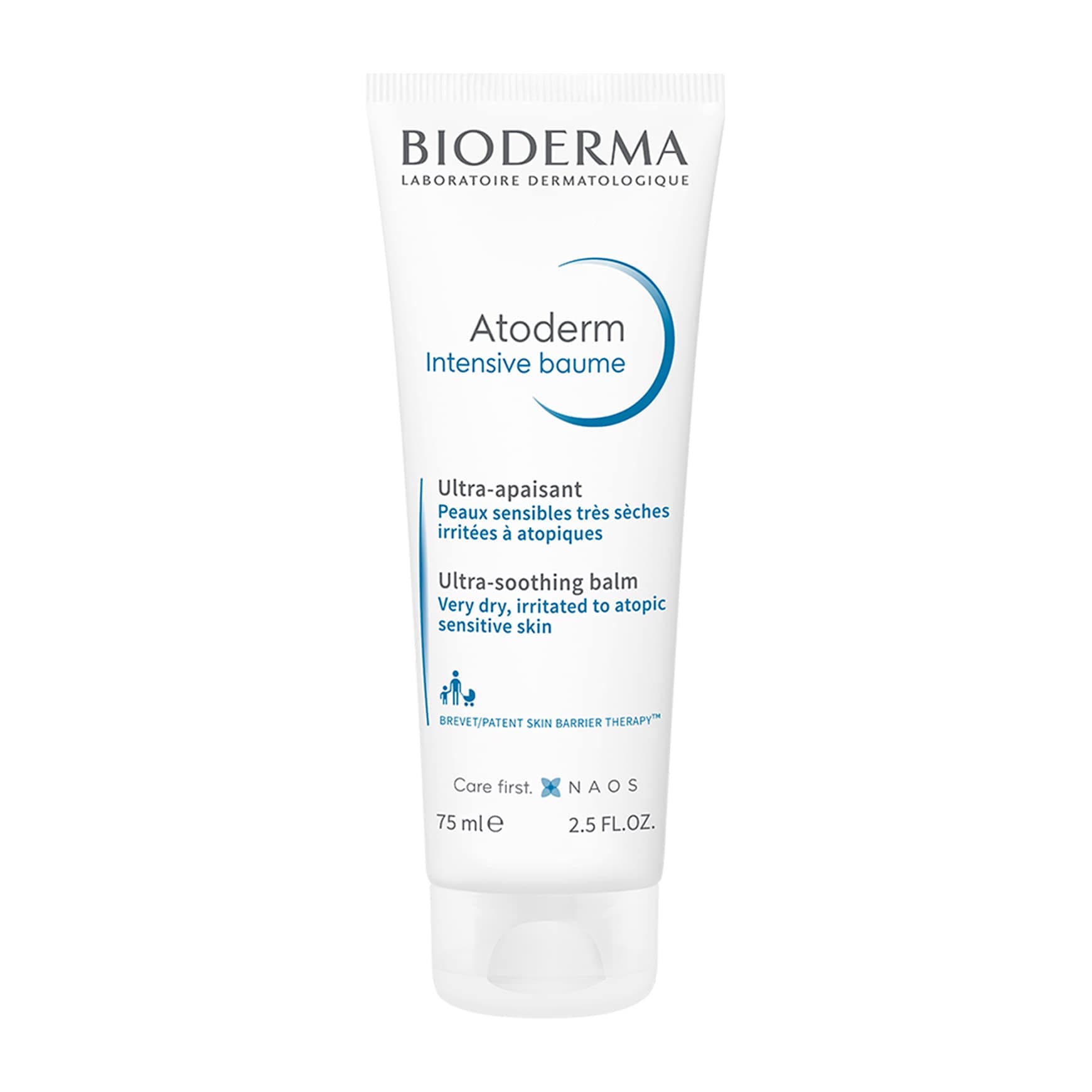 Биодерма Липидовосстанавливающий бальзам Интенсив для лица и тела, (Bioderma, Atoderm)