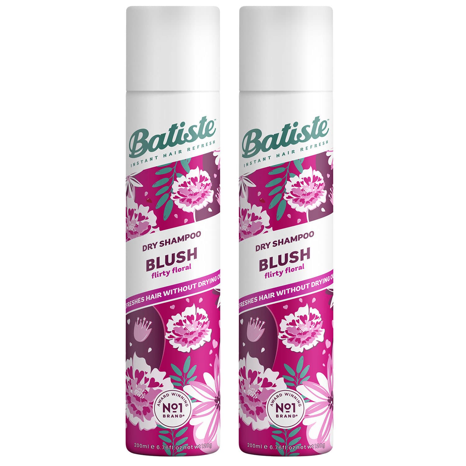 Батист Комплект Blush Сухой шампунь х 200 мл (Batiste, Fragrance)