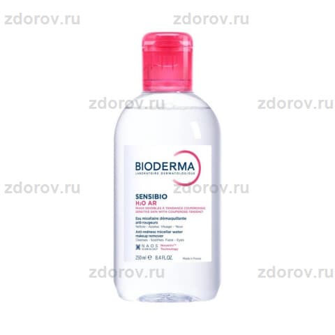 БИОДЕРМА Сенсибио Вода AR мицелярн