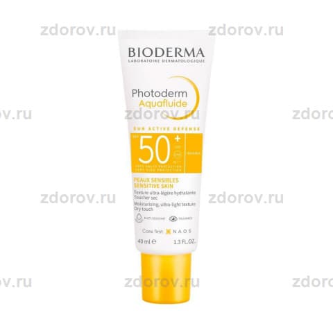 БИОДЕРМА Фотодерм аквафлюид SPF 50+