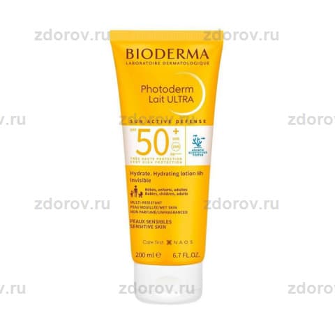 БИОДЕРМА Фотодерм Ультра молочко SPF50+