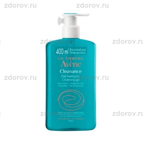 Авен (Avene) Клинанс гель фл. очищающий