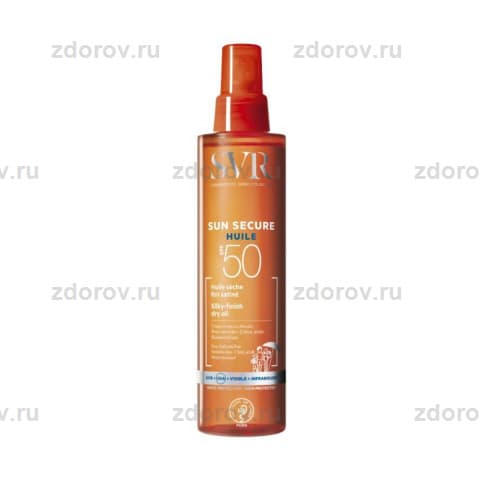 СВР/SVR Безопасное солнце масло сухое SPF50 фл
