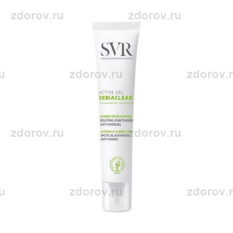 СВР/SVR Себиаклир актив гель д/лица