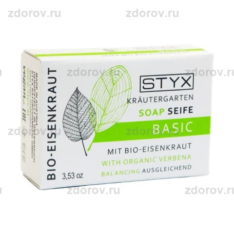 Стикс (STYX) Краутергартен мыло натур. космет. био-Вербена