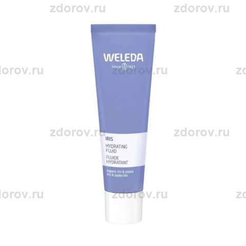 Веледа (Weleda) ирис крем увлажняющий флюид д/лица