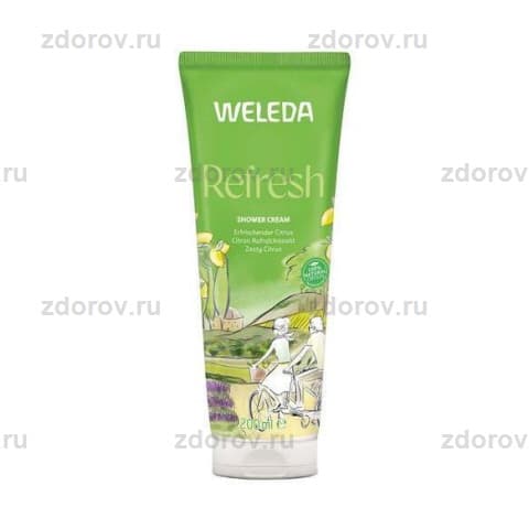 Веледа (Weleda) гель для душа Refresh туба