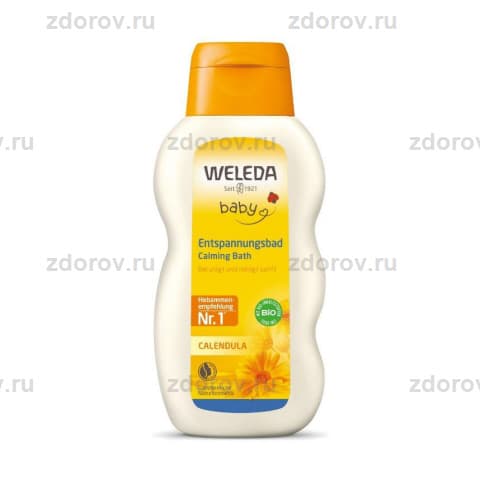 Веледа (Weleda) купание с календулой и лек. травами для детей фл