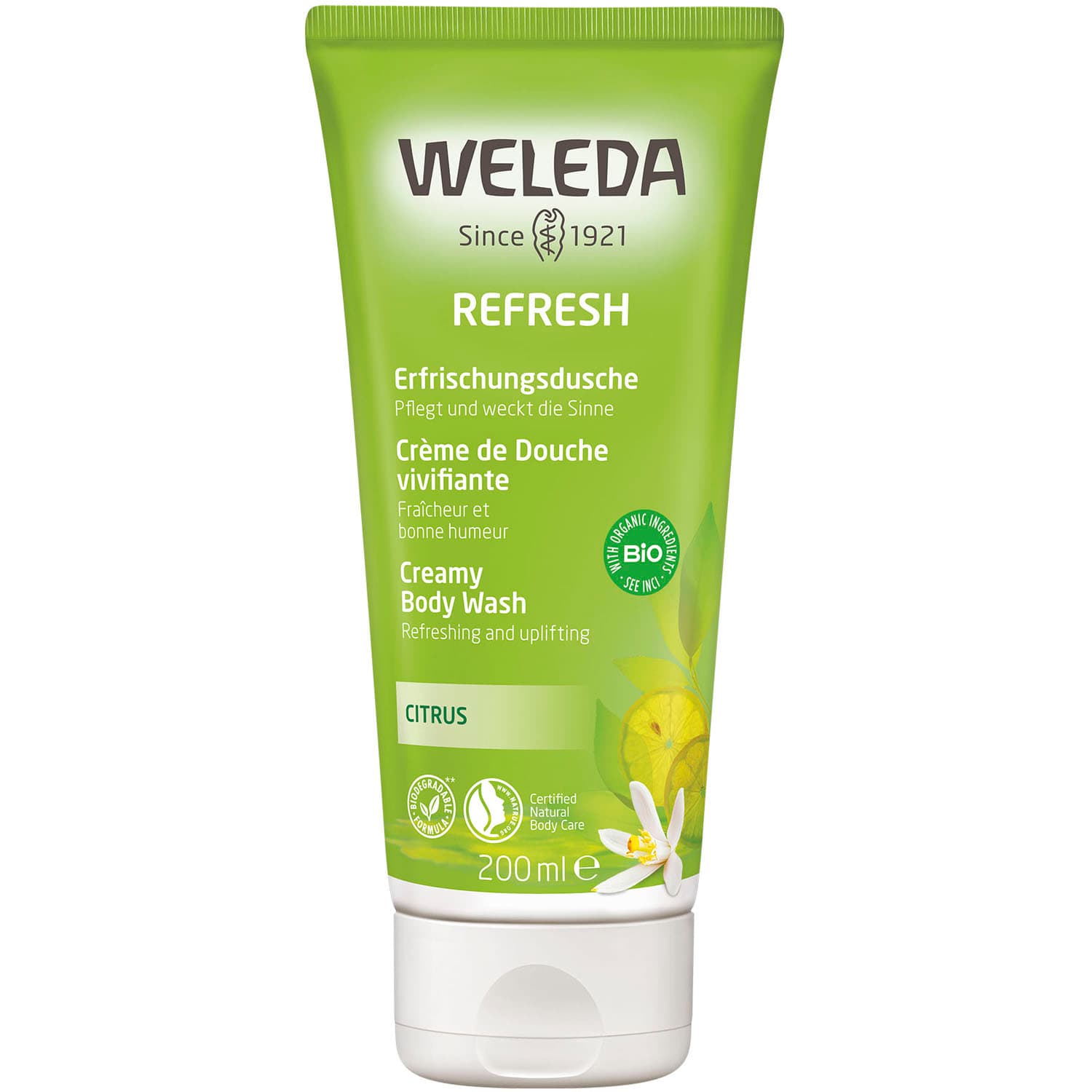Weleda Цитрус гель освежающий для душа 1 шт