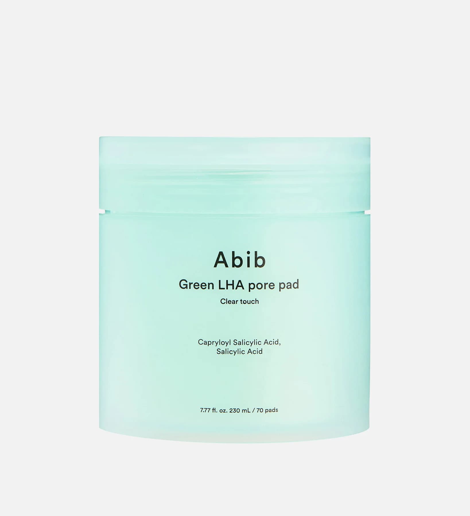Green LHA pore pad Clear touch