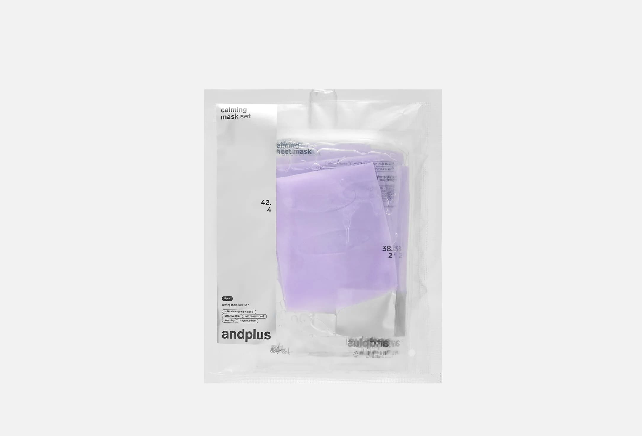 calming sheet mask set 42.4
