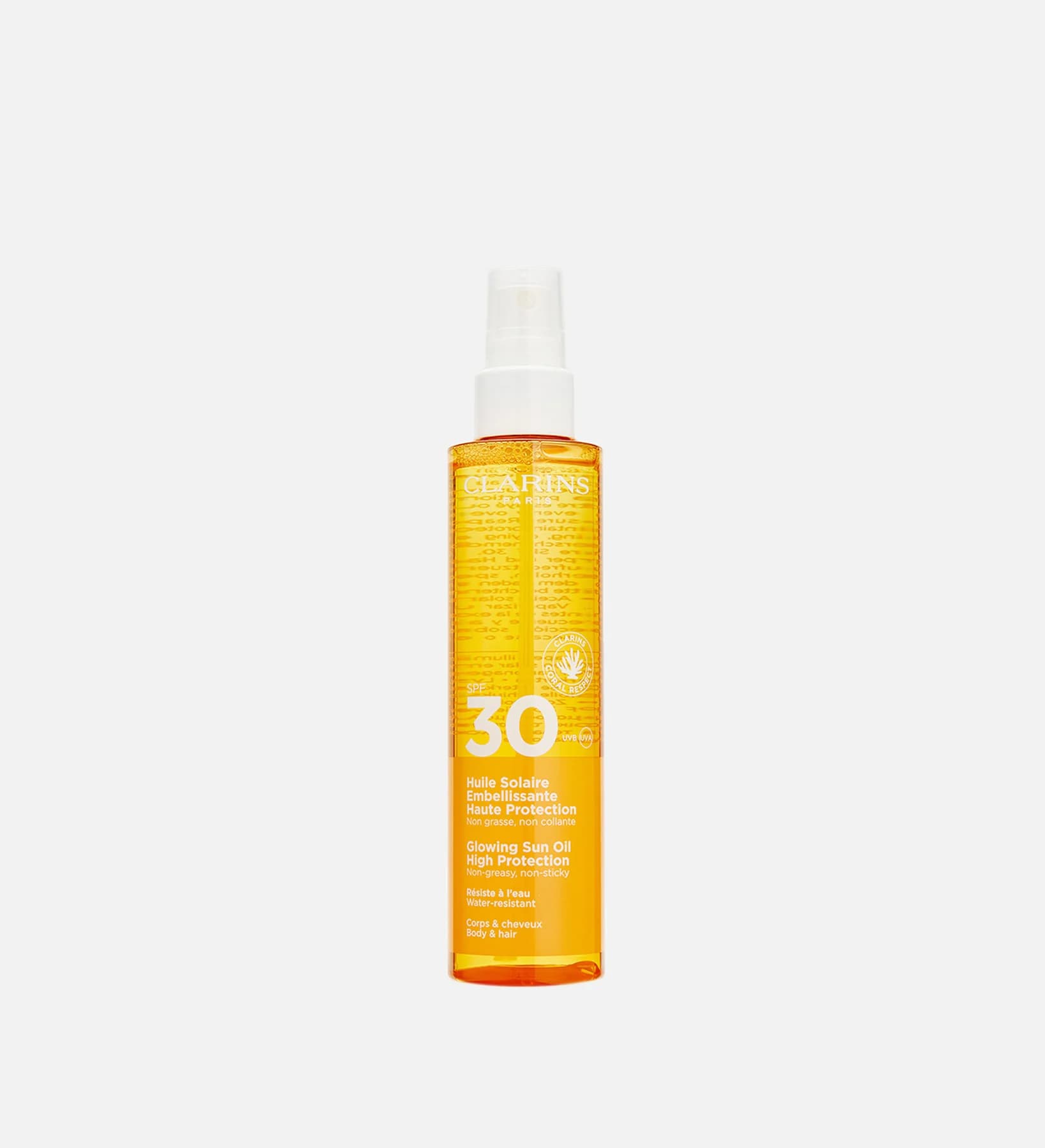 High Protection glowing sun oil