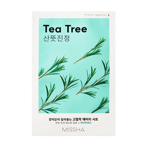 Тканевая маска с экстрактом чайного листа AIry Fit Sheet Mask # Tea Tree