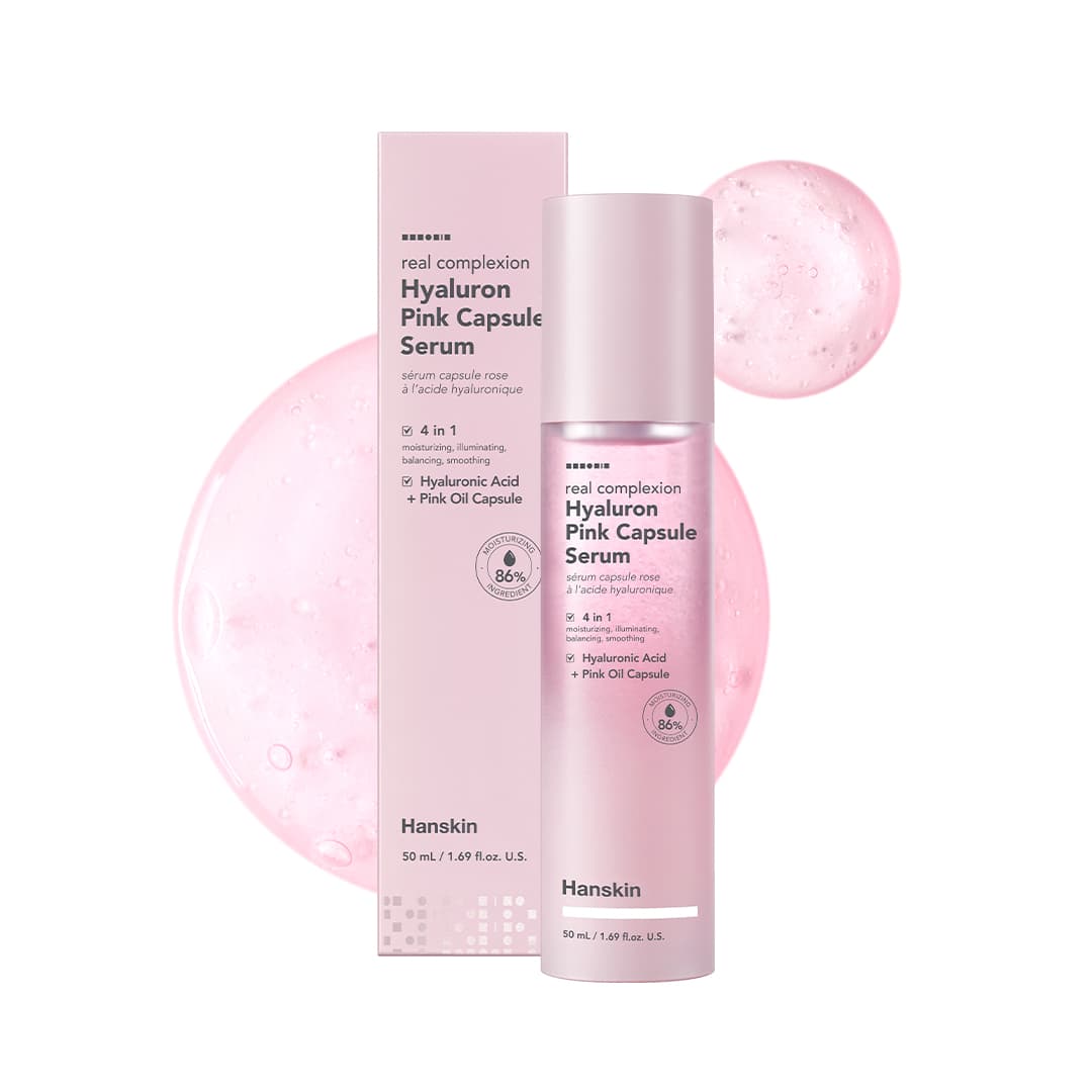 Сыворотка с розовыми капсулами Real Complexion Hyaluron Pink Capsule Serum