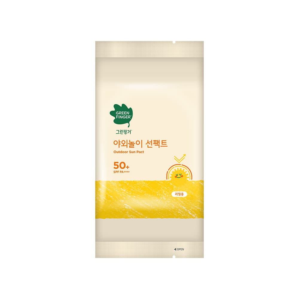 Outdoor Play Sun Pact Block Солнцезащитная пудра SPF50+ PA++++ Сменный блок