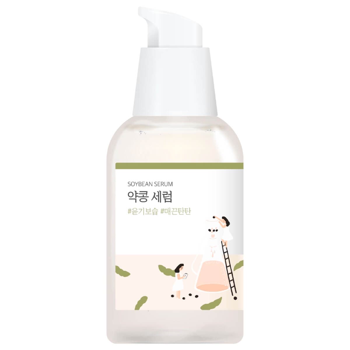 Питательная сыворотка с чёрной соей и комплексом витаминов Soybean Serum, , Round Lab
