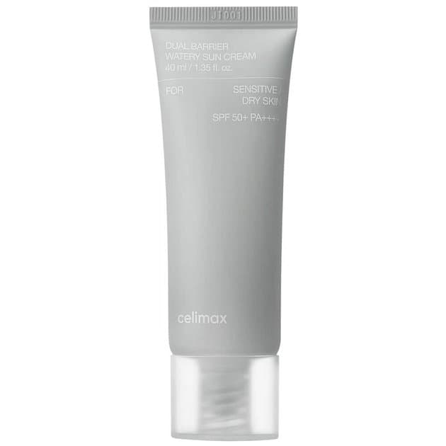 Солнцезащитный крем с комплексом церамидов Celimax Dual Barrier Watery Sun Cream SPF50+PA++++