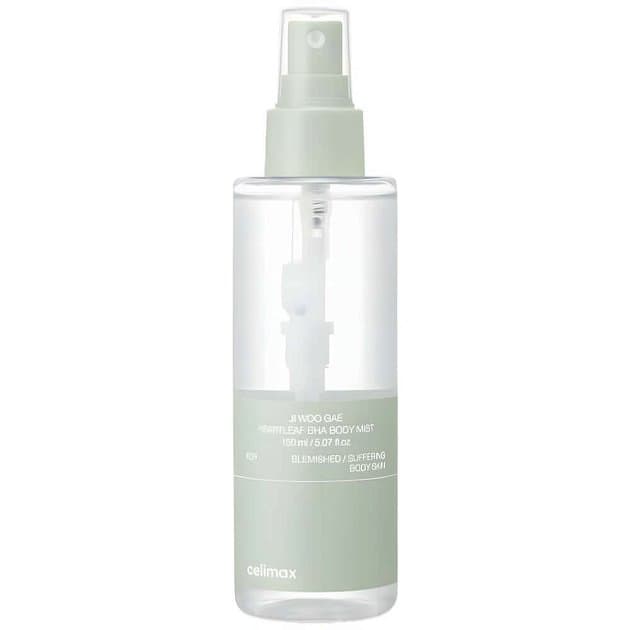 Мист для тела с BHA против акне Celimax Ji Woo Gae Heartleaf BHA Body Mist