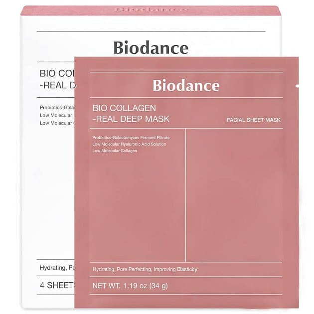 Ночная гидрогелевая маска с коллагеном для эластичности кожи Biodance Bio-Collagen Real Deep Mask