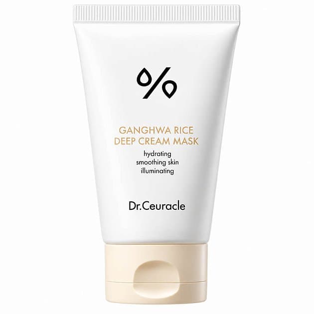 Ночная кремовая маска с экстрактом риса Dr.Ceuracle Ganghwa Rice Deep Cream Mask