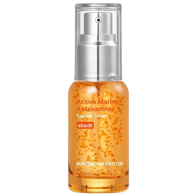 Капсульная сыворотка с астаксантином Sungboon Editor Active Marine Astaxanthin Capsule Serum