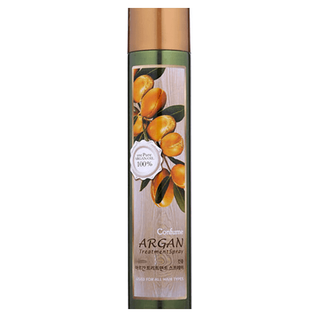 Лак для укладки волос с аргановым маслом Welcos Confume Argan Treatment Spray