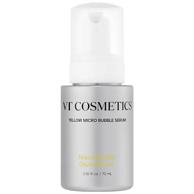 Пузырьковая сыворотка с ниацинамидом VT Cosmetics Niacinamide Glutathione Yellow Micro Bubble Serum