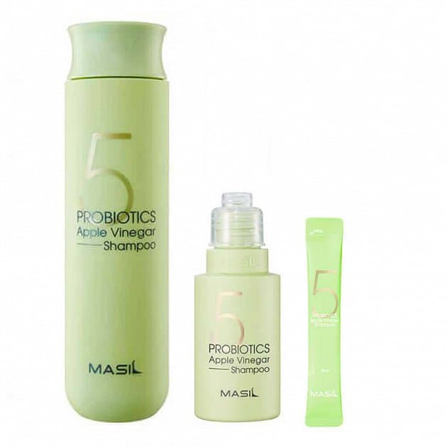 Шампунь от перхоти с яблочным уксусом Masil 5 Probiotics Apple Vinegar Shampoo