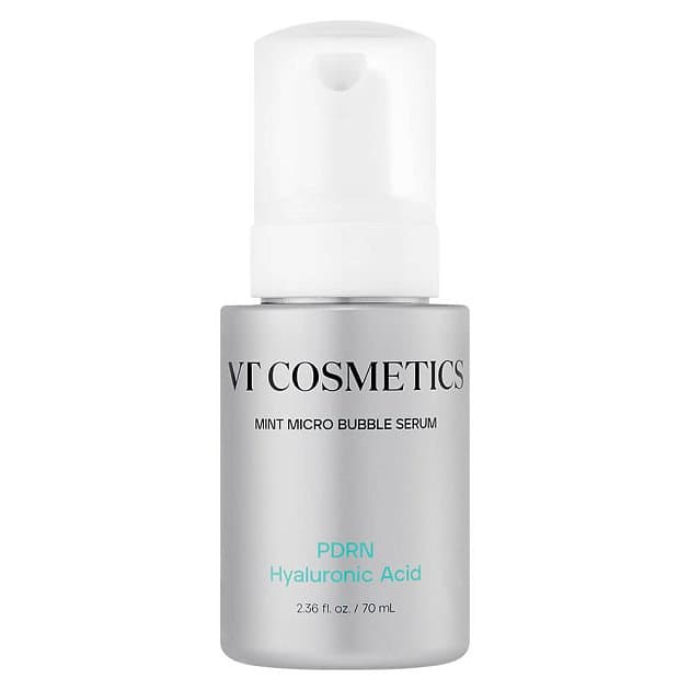 Пузырьковая сыворотка с ПДРН VT Cosmetics PDRN Hyaluronic Mint Micro Bubble Serum