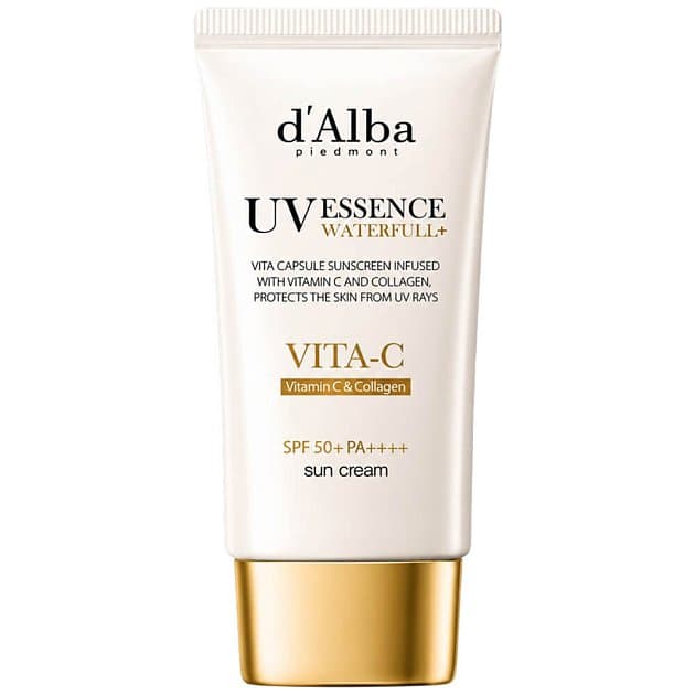 Капсульный солнцезащитный крем d'Alba Vita Capsule Anti-Aging Sun Cream SPF50+ PA++++