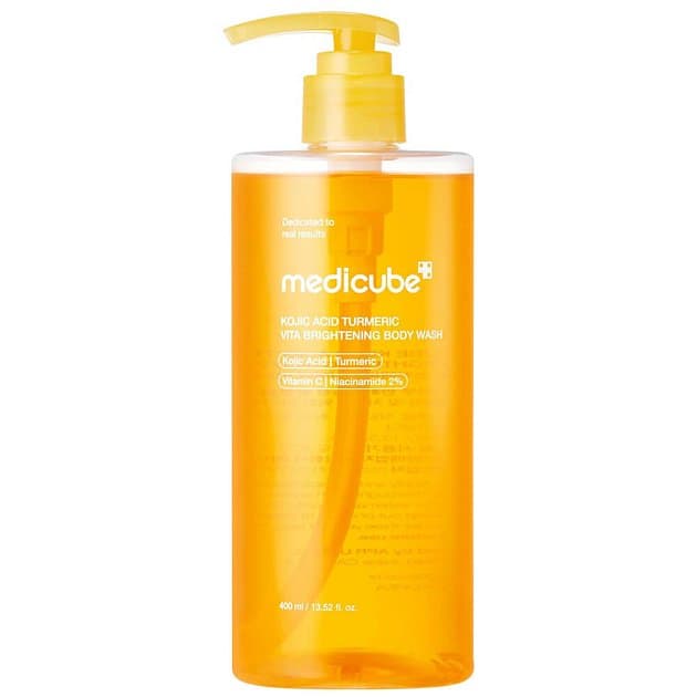 Осветляющий гель для душа medicube Kojic Acid Turmeric Vita Brightening Body Wash