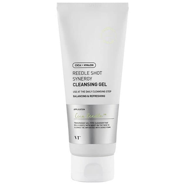 Успокаивающий гель для умывания с центеллой VT Cosmetics Reedle Shot Synergy Cleansing Gel