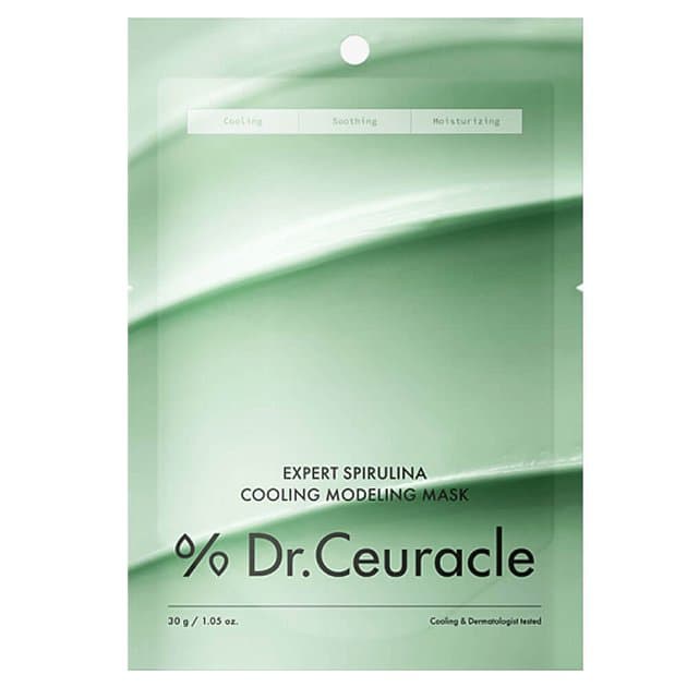 Охлаждающая альгинатная маска со спирулиной Dr.Ceuracle Expert Spirulina Cooling Modeling Mask
