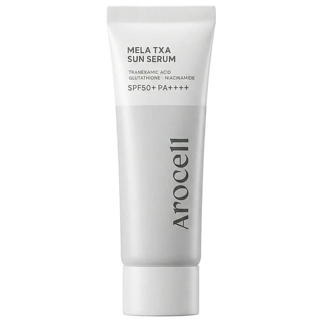 Солнцезащитная сыворотка против пигментации Arocell Mela TXA Sun Serum SPF50+ PA++++
