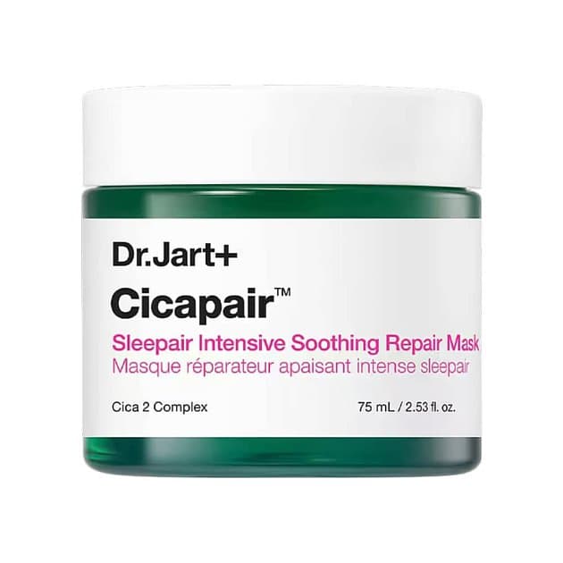 Успокаивающая ночная маска с центеллой Dr.Jart+ Cicapair™ Sleepair Intensive Soothing Repair Mask