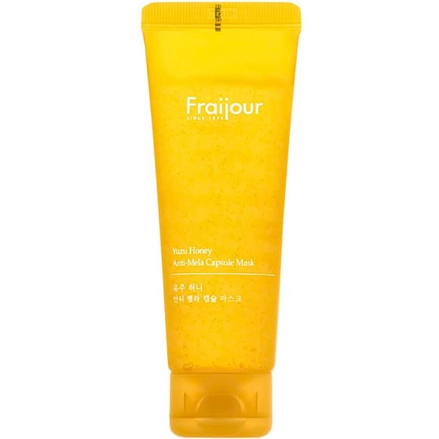 Осветляющая капсульная маска с юдзу Fraijour Yuzu Honey Anti-Mela Capsule Mask