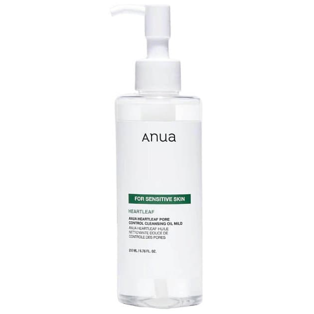 Гидрофильное масло для чувствительной кожи Anua Heartleaf Pore Control Cleansing Oil Mild